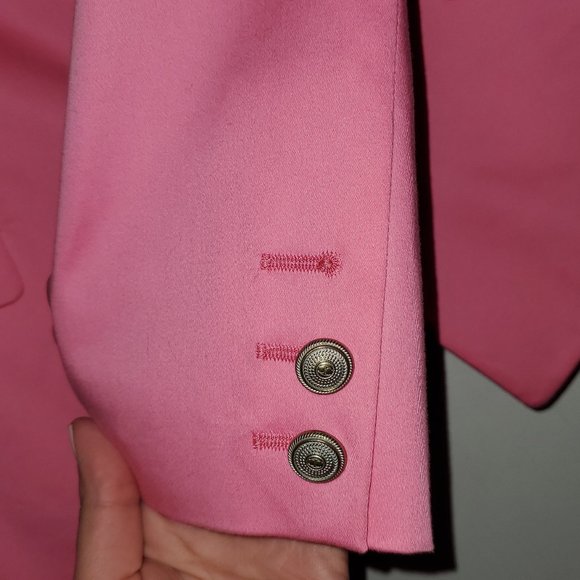 Just Cavalli Pink Blazer, Size 46IT - Picture 5 of 5